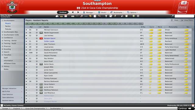 Image for the game Football Manager 2009