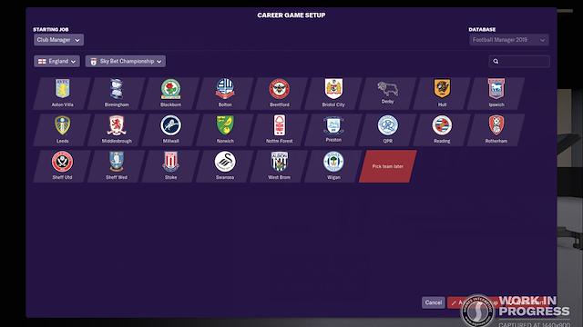 Image for the game Football Manager 2019