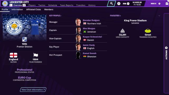 Image for the game Football Manager 2021 Touch