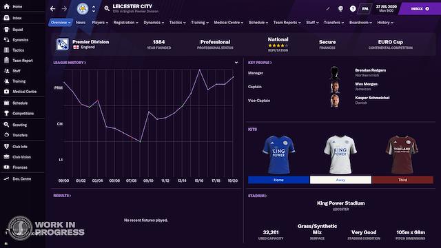 Image for the game Football Manager 2021