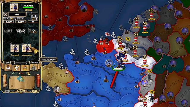 Image for the game For The Glory: A Europa Universalis Game
