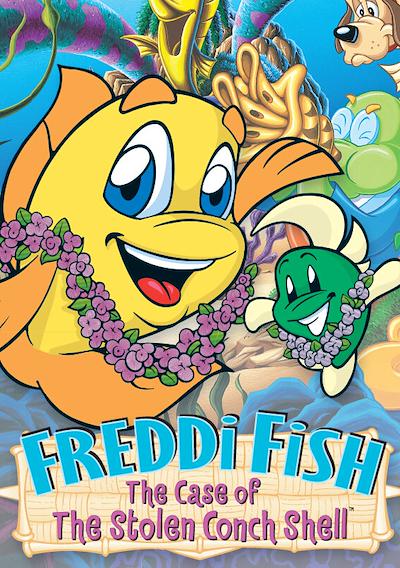 Cover image for the game Freddi Fish 3: The Case of the Stolen Conch Shell