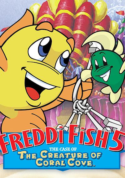 Cover image for the game Freddi Fish 5: The Case of the Creature of Coral Cove