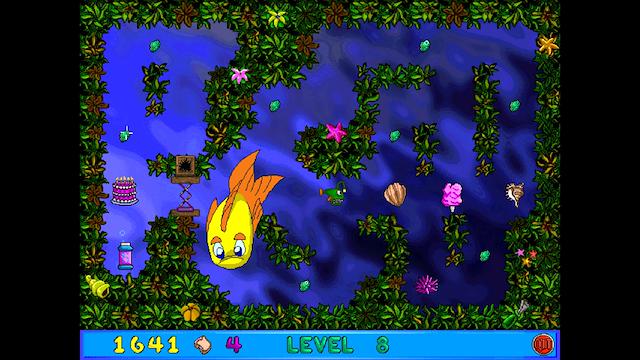 Image for the game Freddi Fish and Luther's Maze Madness