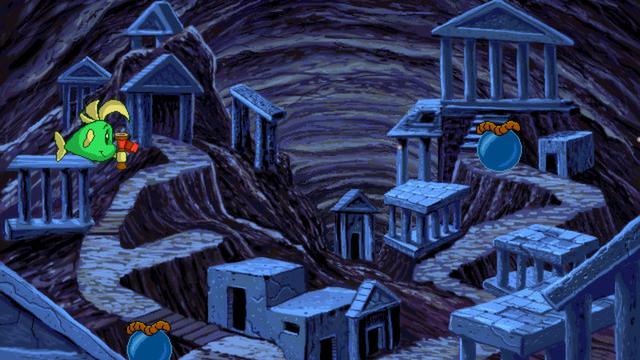 Image for the game Freddi Fish and Luther's Water Worries