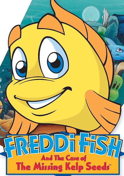 Cover image for the game Freddi Fish and The Case of the Missing Kelp Seeds