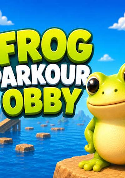 Cover image for the game Frog Parkour Obby