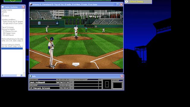 Image for the game Front Page Sports: Baseball Pro '96 Season