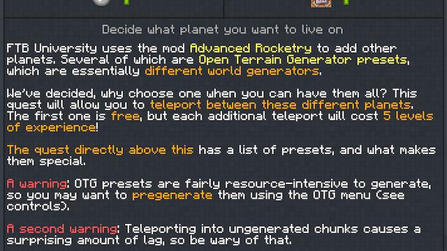 Image for the game FTB University 1.12