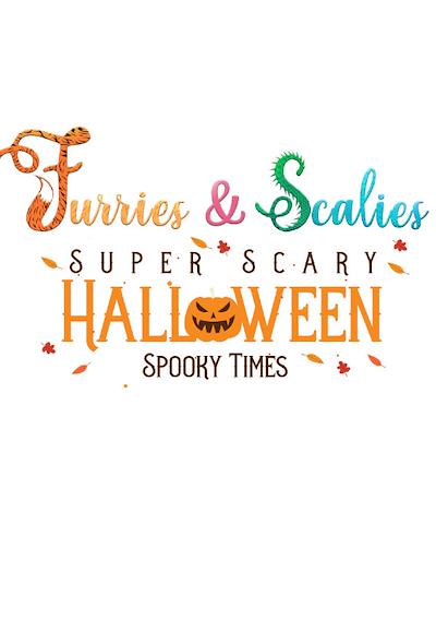 Cover image for the game Furries & Scalies: Super Scary Halloween Spooky Times