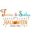 Cover image for the game Furries & Scalies: Super Scary Halloween Spooky Times