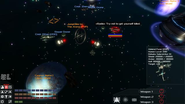 Image for the game Galactic Arms Race