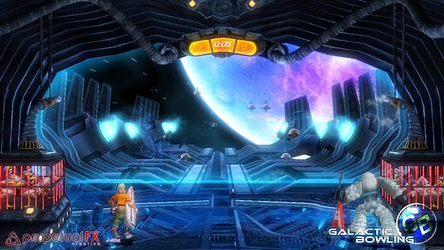 Image for the game Galactic Bowling