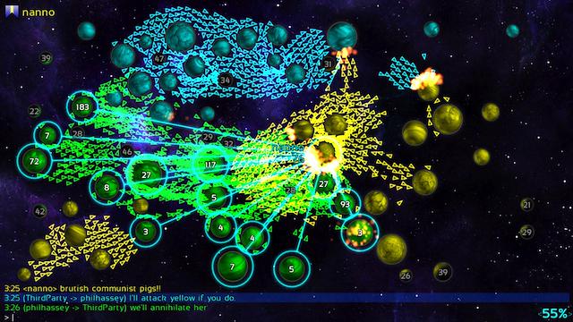 Image for the game Galcon Fusion