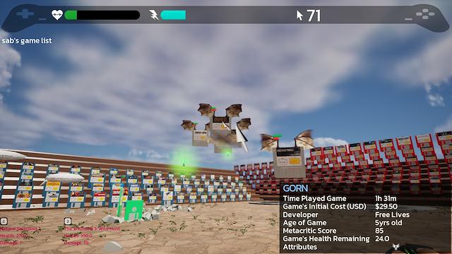 Image for the game Game Quest: The Backlog Battler