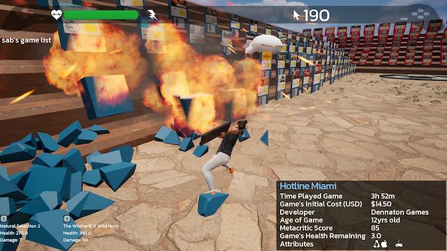Image for the game Game Quest: The Backlog Battler