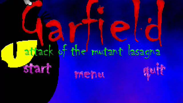 Image for the game Garfield: Attack of the Mutant Lasagna