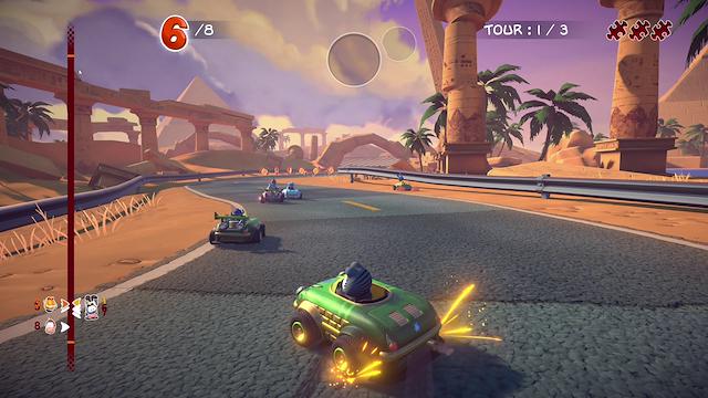 Image for the game Garfield Kart: Furious Racing