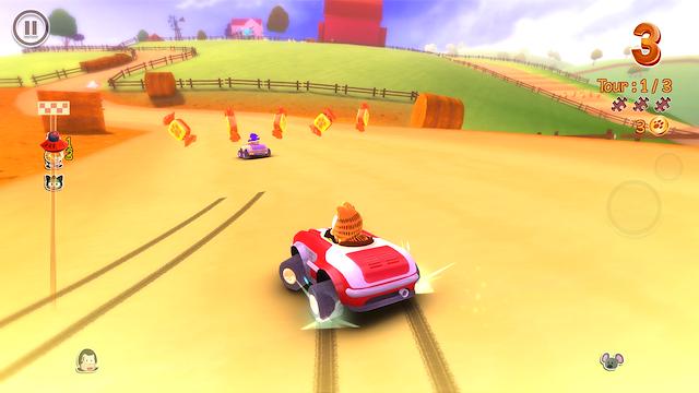 Image for the game Garfield Kart
