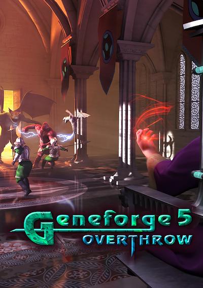 Cover image for the game Geneforge 5: Overthrow