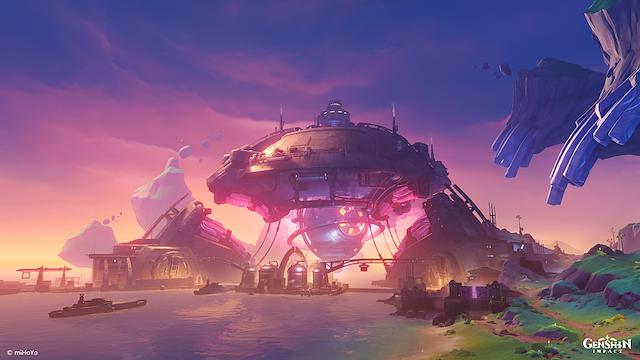 Image for the game Genshin Impact: A Dance of Snowy Tides and Hoarfrost Groves