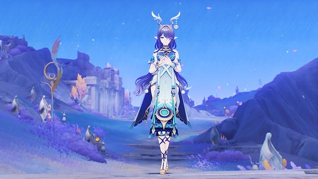 Image for the game Genshin Impact: A Dance of Snowy Tides and Hoarfrost Groves