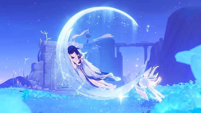 Image for the game Genshin Impact: A Traveler on a Winter's Night
