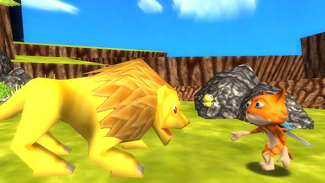 Image for the game Georgie-Yolkie 64: The Furry Tale