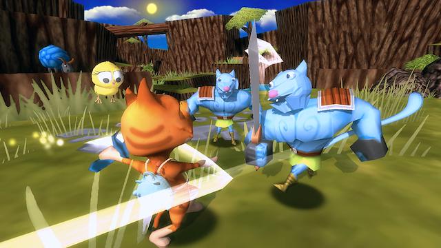 Image for the game Georgie-Yolkie 64: The Furry Tale