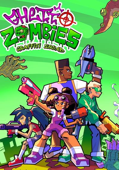Cover image for the game Ghetto Zombies: Graffiti Squad