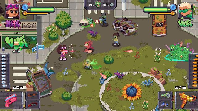 Image for the game Ghetto Zombies: Graffiti Squad