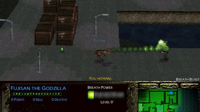 Image for the game Godzilla Online