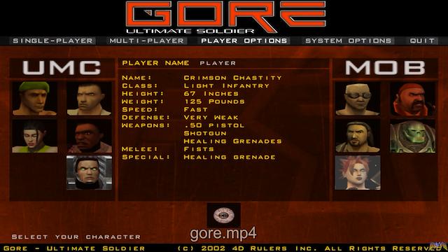 Image for the game Gore: Ultimate Soldier