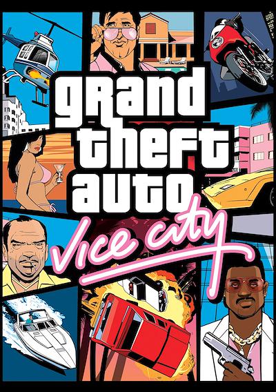 Cover image for the game Grand Theft Auto: Vice City