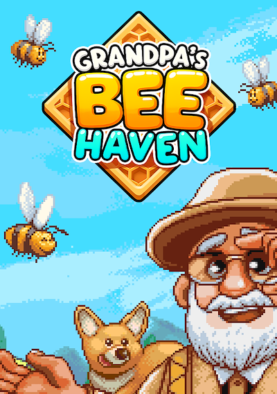 Cover image for the game Grandpa's Bee Haven
