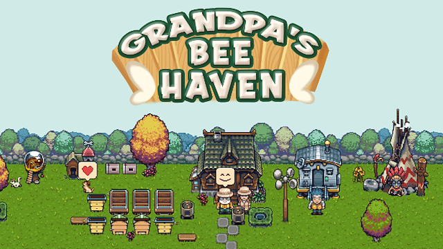 Image for the game Grandpa's Bee Haven