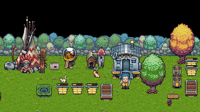 Image for the game Grandpa's Bee Haven
