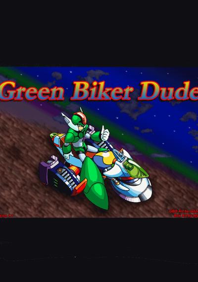 Cover image for the game Green Biker Dude