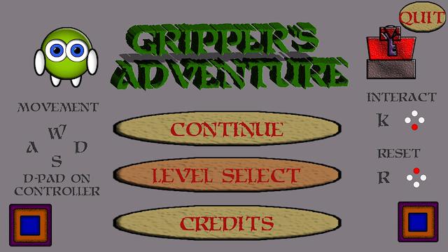 Image for the game Gripper's Adventure