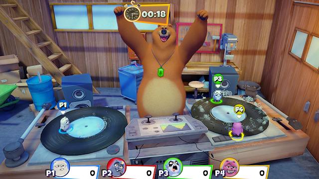 Image for the game Grizzy & the Lemmings: Crazy Party