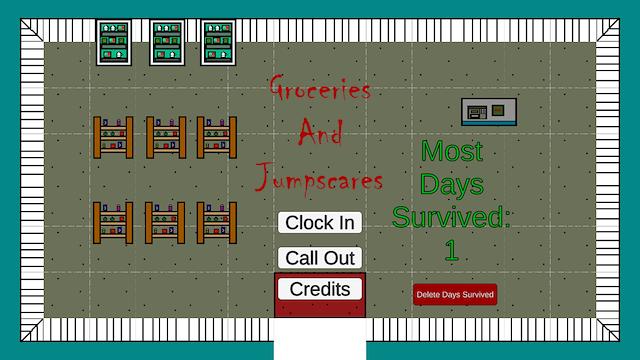 Image for the game Groceries and JumpScares