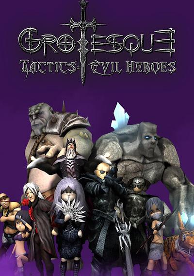 Cover image for the game Grotesque Tactics: Evil Heroes