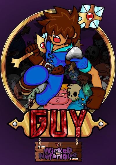 Cover image for the game Guy vs. The Wicked and Nefarious Land