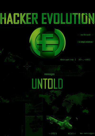 Cover image for the game Hacker Evolution: Untold
