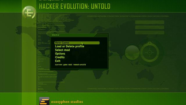 Image for the game Hacker Evolution: Untold