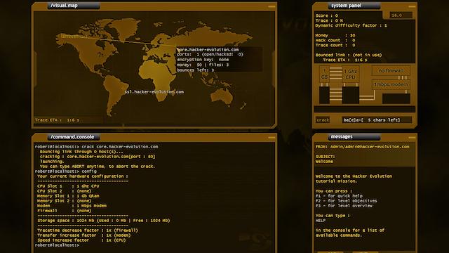 Image for the game Hacker Evolution