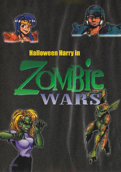 Cover image for the game Halloween Harry in Zombie Wars