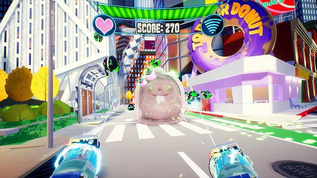 Image for the game Hangry Bunnies From Mars