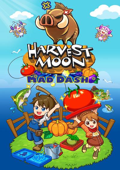Cover image for the game Harvest Moon: Mad Dash