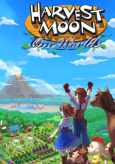 Cover image for the game Harvest Moon: One World